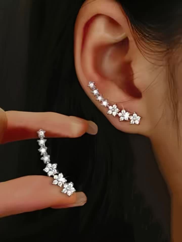Floral Statement Earrings