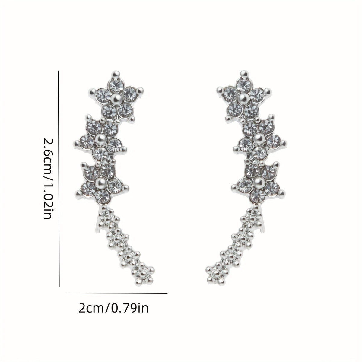 Floral Statement Earrings