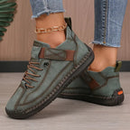 Lace-Up Women's Trainers with Cushioned Sole