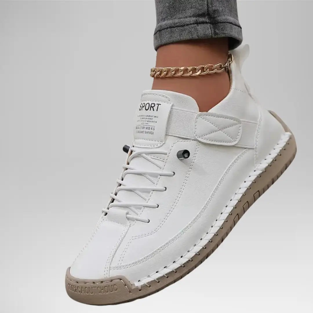 Lace-Up Women's Trainers with Cushioned Sole