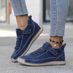 Lace-Up Women's Trainers with Cushioned Sole
