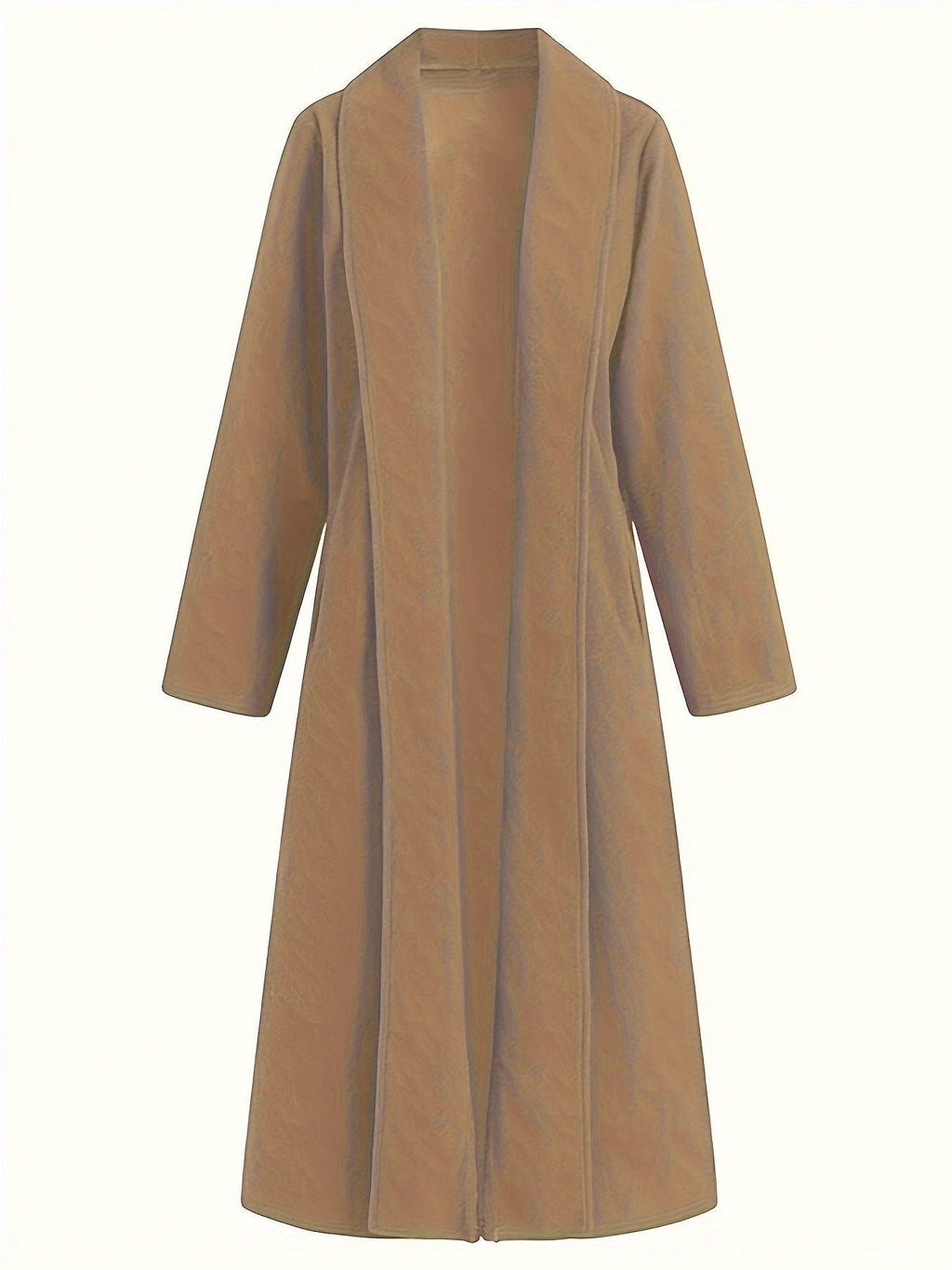 Open Front Longline Coats for Women