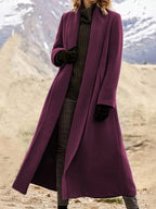 Open Front Longline Coats for Women