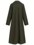 Open Front Longline Coats for Women
