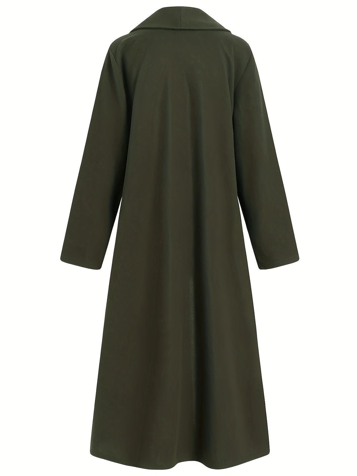 Open Front Longline Coats for Women
