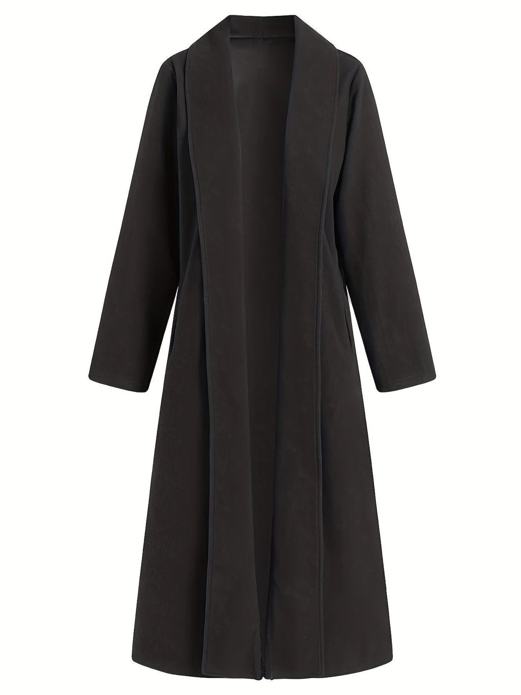 Open Front Longline Coats for Women