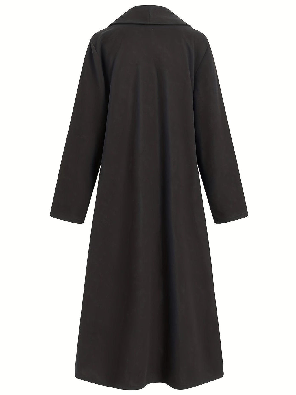 Open Front Longline Coats for Women