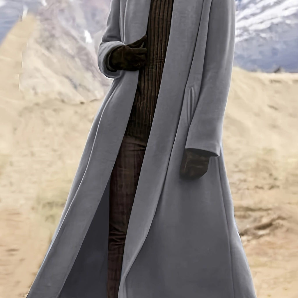 Open Front Longline Coats for Women