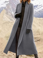 Open Front Longline Coats for Women