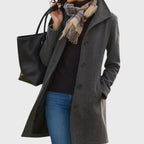Women's Coats in a Longline Cut with Pockets