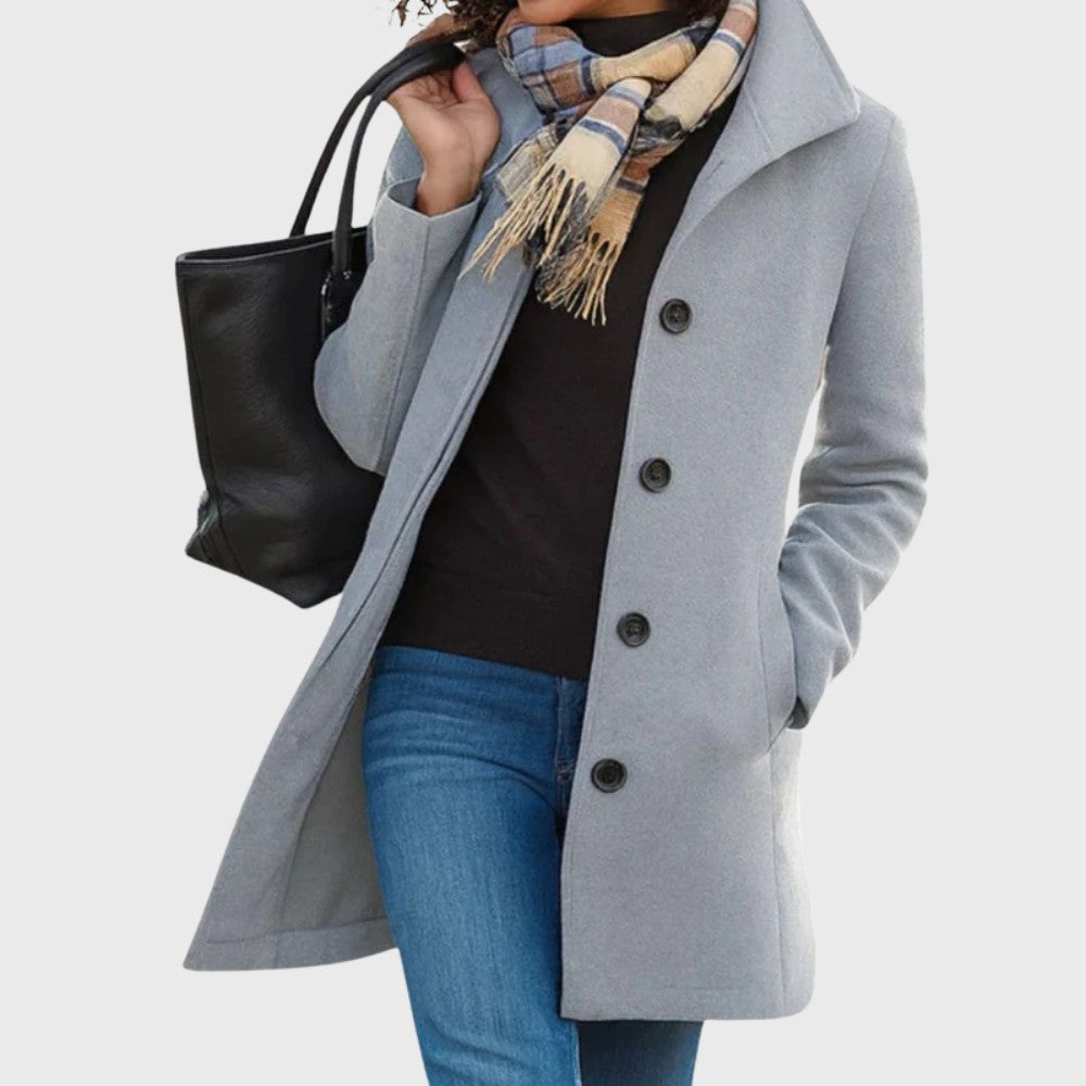 Women's Coats in a Longline Cut with Pockets