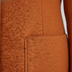 Women's Coats with Black Buttons and Side Pockets