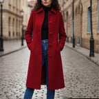 Women's Coats with Button Fastening