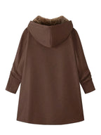 Women's Coats with Hood and Longline Cut