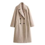 Women's Coats with Tailored Fit and Button Front