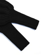 Women's Half-Collar Cable Knit Jumper