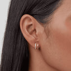 Women's Jewellery Gold Crystal Claw Stud Earrings