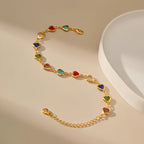 Women's Jewellery Multicolour Heart Bracelet
