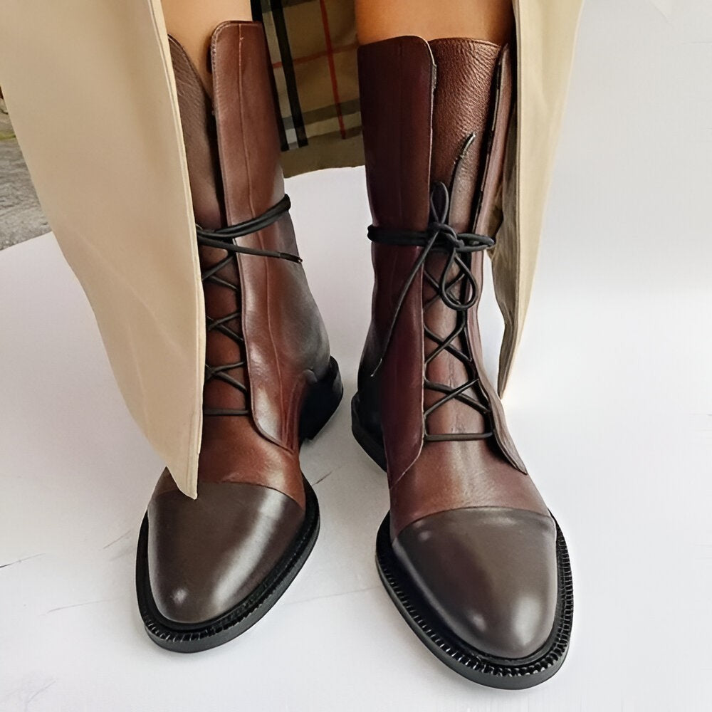 Women's Lace-Up Ankle Boots