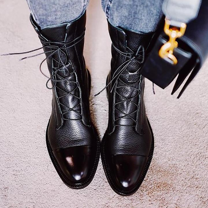 Women's Lace-Up Ankle Boots