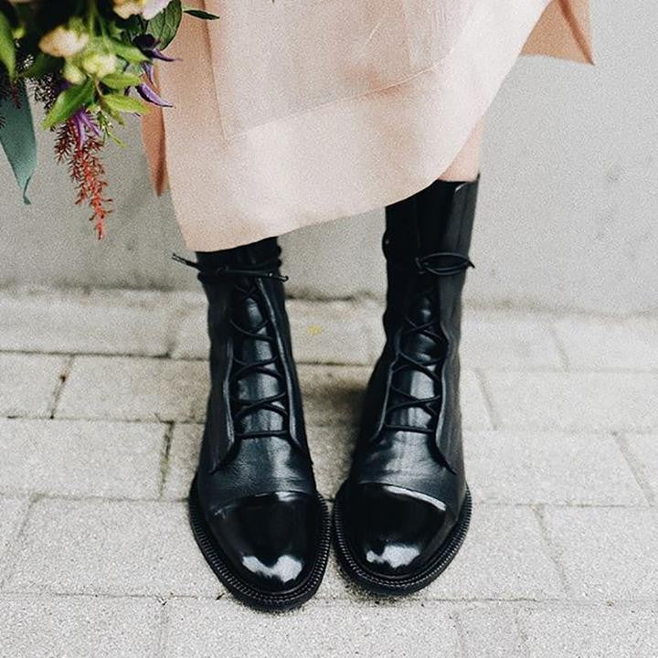 Women's Lace-Up Ankle Boots