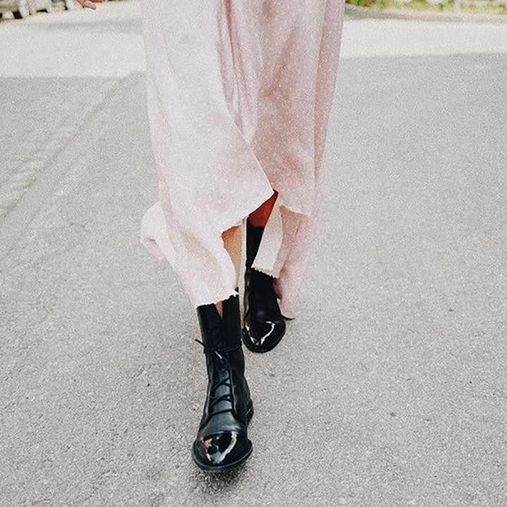 Women's Lace-Up Ankle Boots