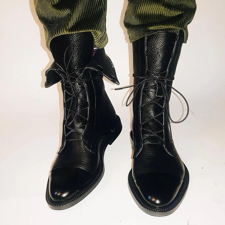 Women's Lace-Up Ankle Boots