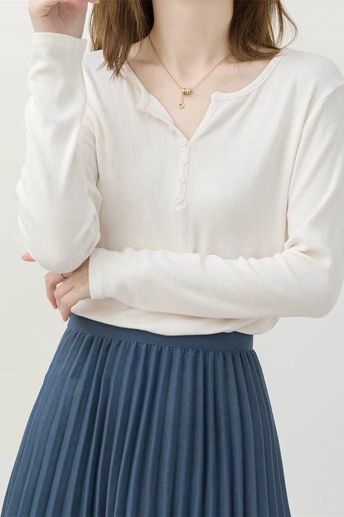 Women's Long High Waist Pleated Skirt