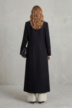 Women's Longline Double-Breasted Wool Coat