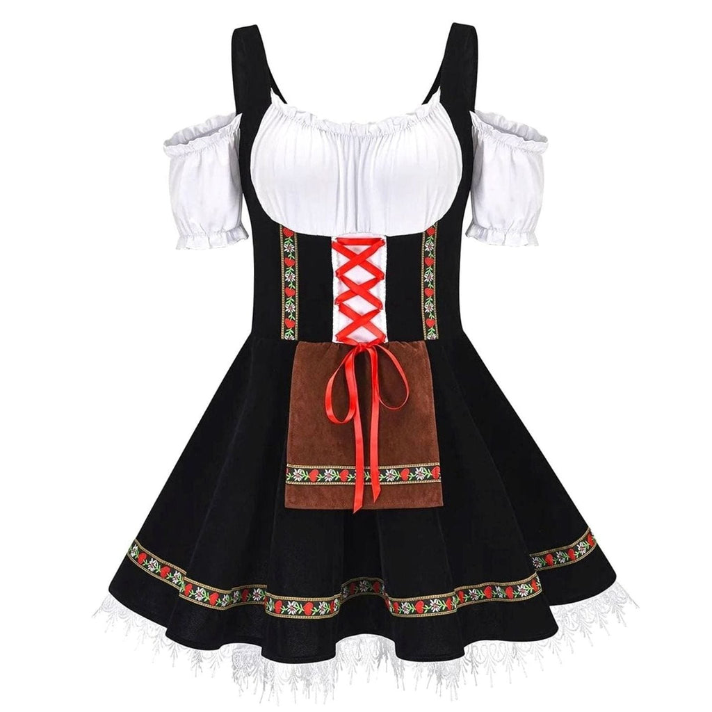 Women's Off-Shoulder Dirndl Party Dresses