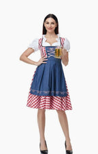 Women's Off-Shoulder Dirndl Party Dresses