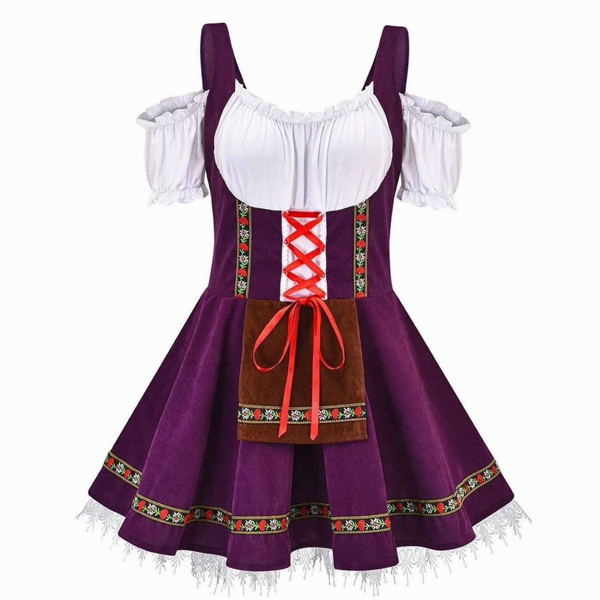 Women's Off-Shoulder Dirndl Party Dresses