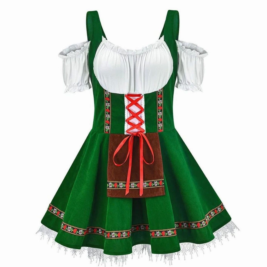 Women's Off-Shoulder Dirndl Party Dresses