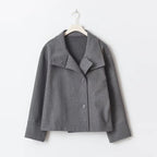 Women's Oversized Double Breasted Stand Collar Coats