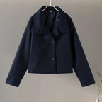 Women's Oversized Double Breasted Stand Collar Coats