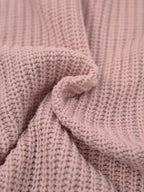 Women's Oversized Ribbed Half-Turtleneck Jumper Dress