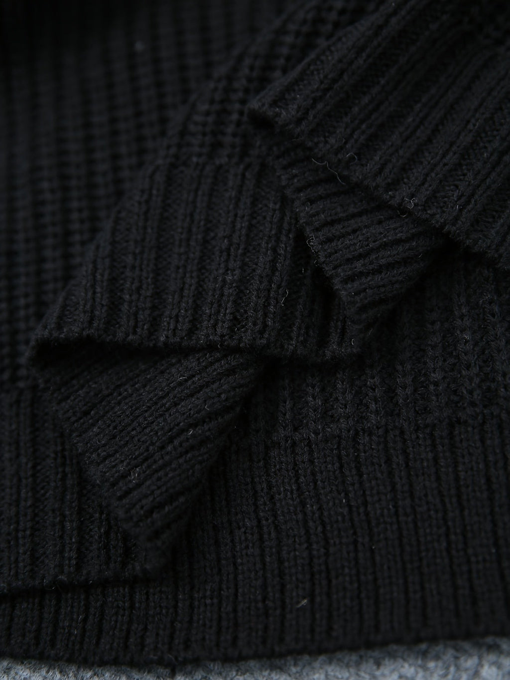 Women's Oversized Ribbed Half-Turtleneck Jumper Dress