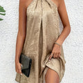 Women's Party Dresses with Halter Neck