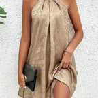 Women's Party Dresses with Halter Neck
