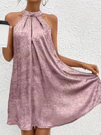 Women's Party Dresses with Halter Neck