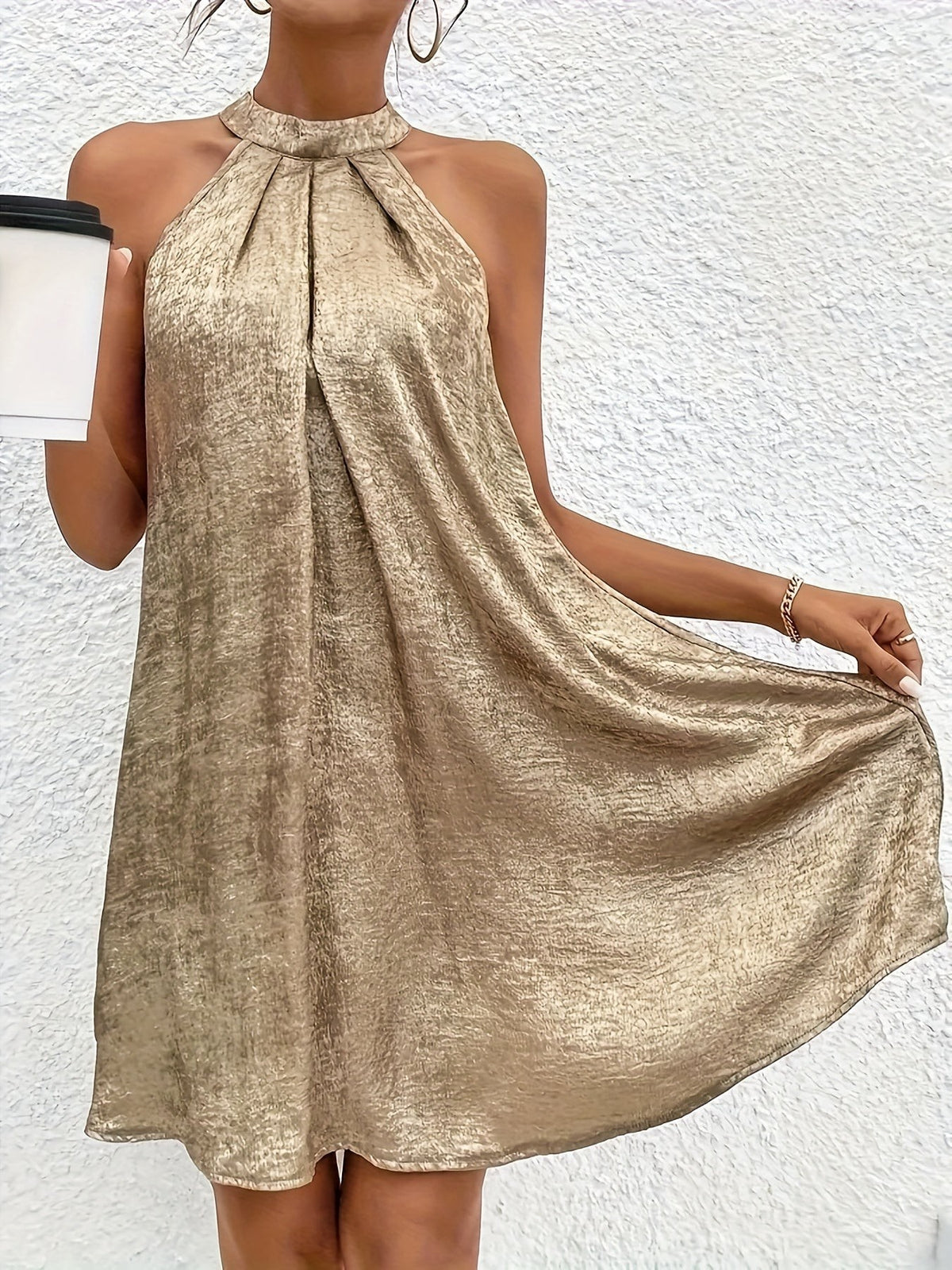 Women's Party Dresses with Halter Neck