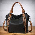 Women's Quilted Crossbody Bag with Zip Closure