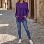 Women's Relaxed Waffle Knit Jumpers