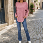 Women's Relaxed Waffle Knit Jumpers
