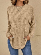 Women's Relaxed Waffle Knit Jumpers