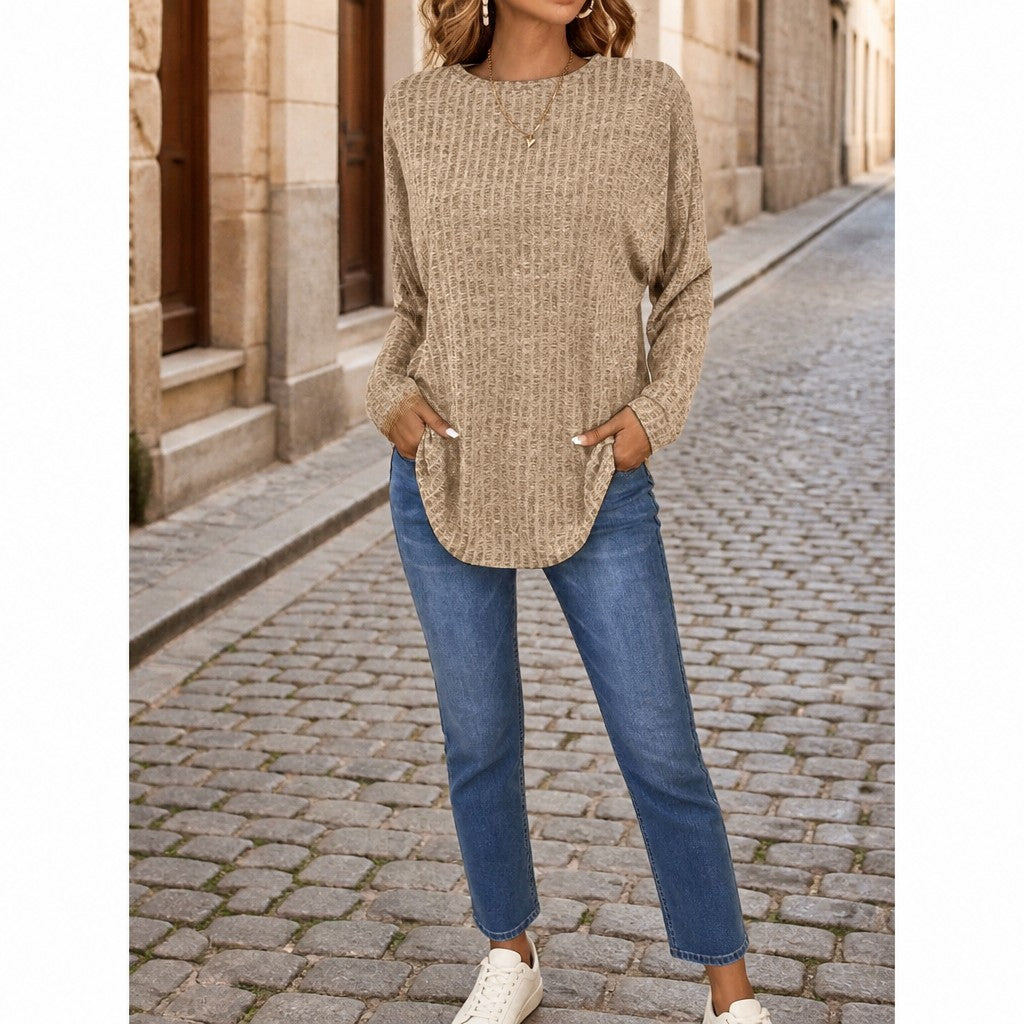 Women's Relaxed Waffle Knit Jumpers