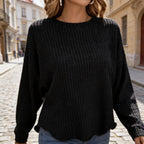 Women's Relaxed Waffle Knit Jumpers