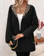 Women's Reversible Leopard Print Coats