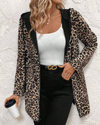 Women's Reversible Leopard Print Coats