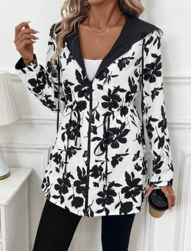 Women's Reversible Leopard Print Coats